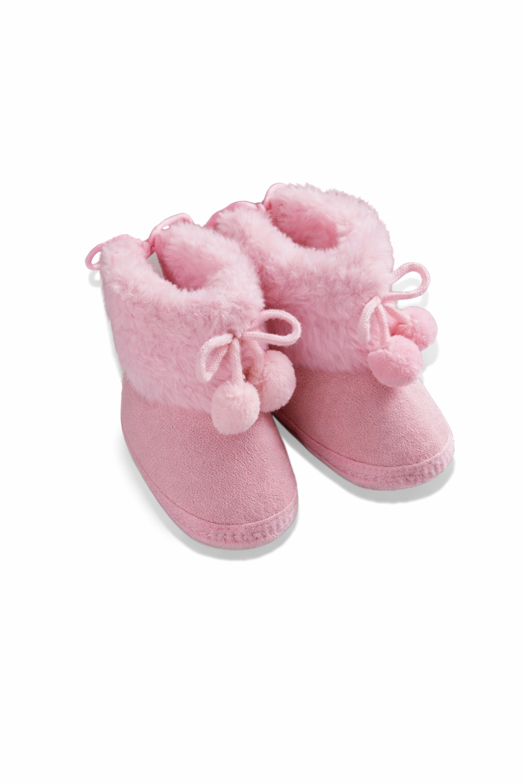 Chaussons bébé rose | Semelle Souple