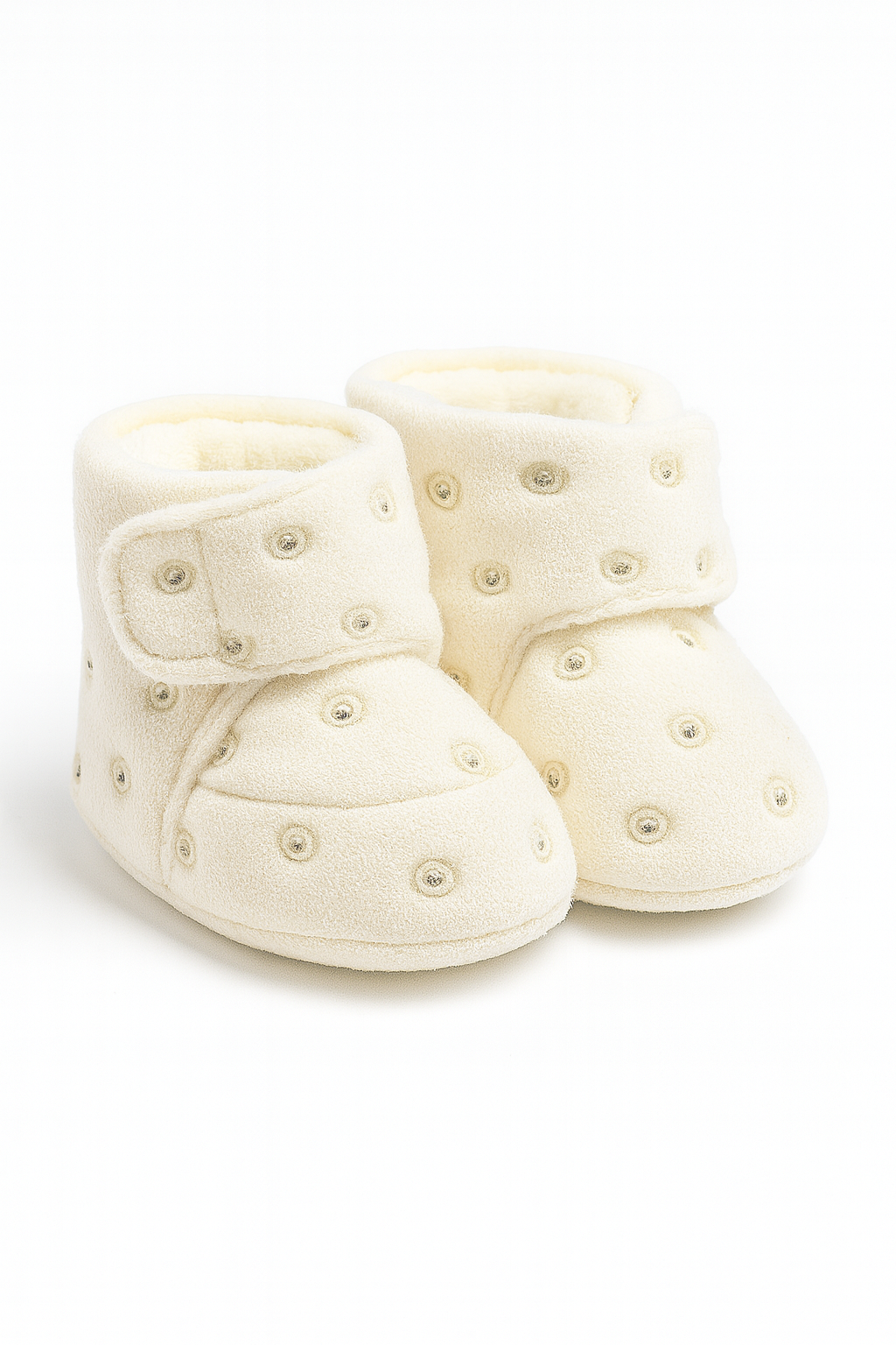 Chaussons blanc bébé | légères & antidérapantes