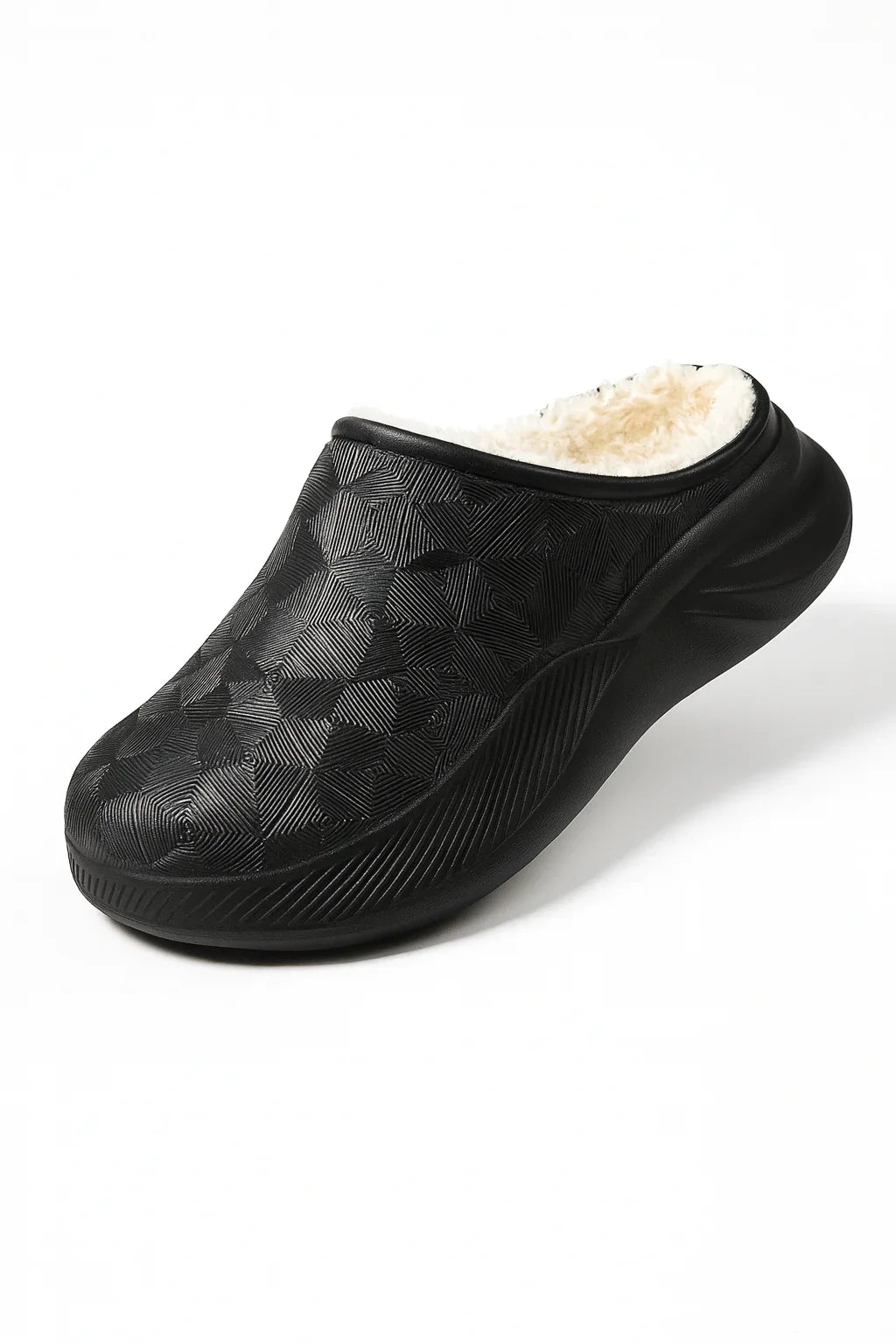 Chaussons fourré noir Homme | Fourrés & doublure intérieur