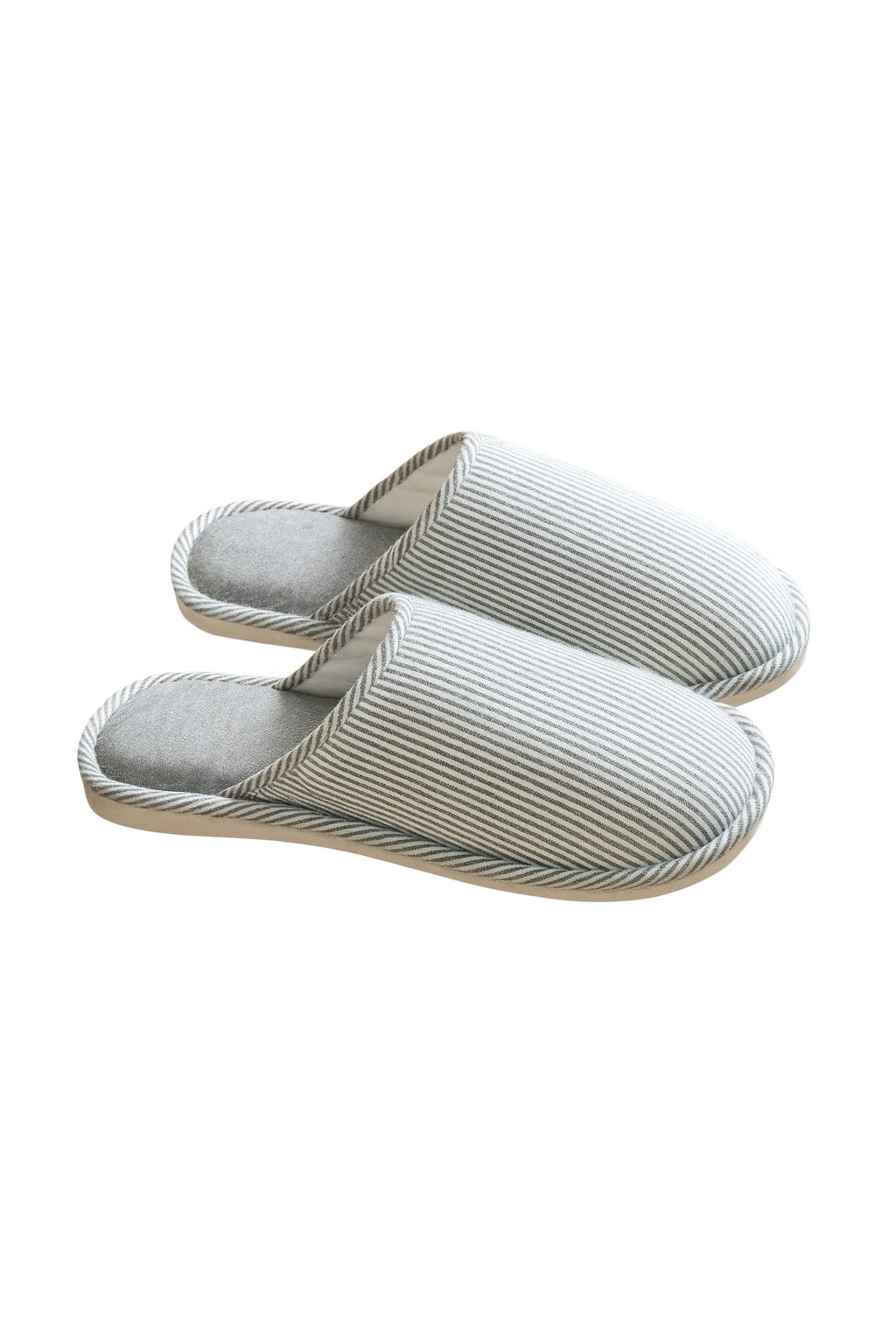 Chaussons souples Homme rayure bleu | Semelle Souple