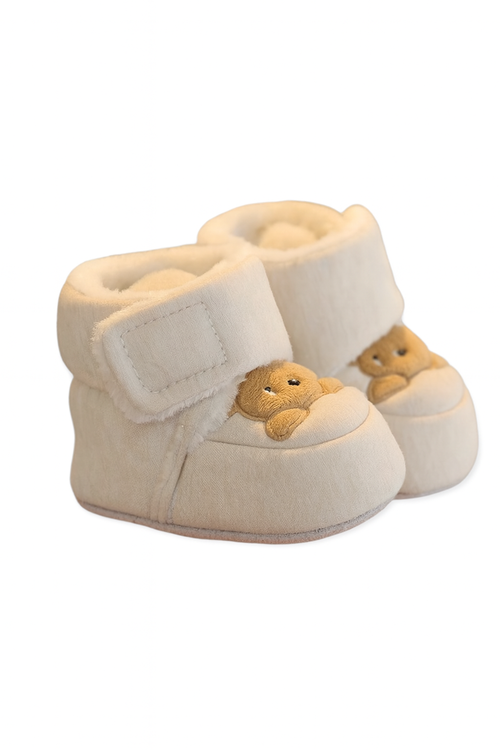 Chaussures ergonomiques bébé blanc | légères & antidérapantes