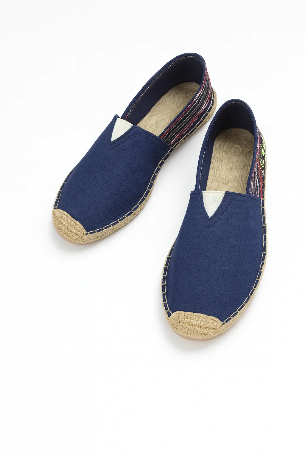 Espadrilles bleu marine Homme semelle souple