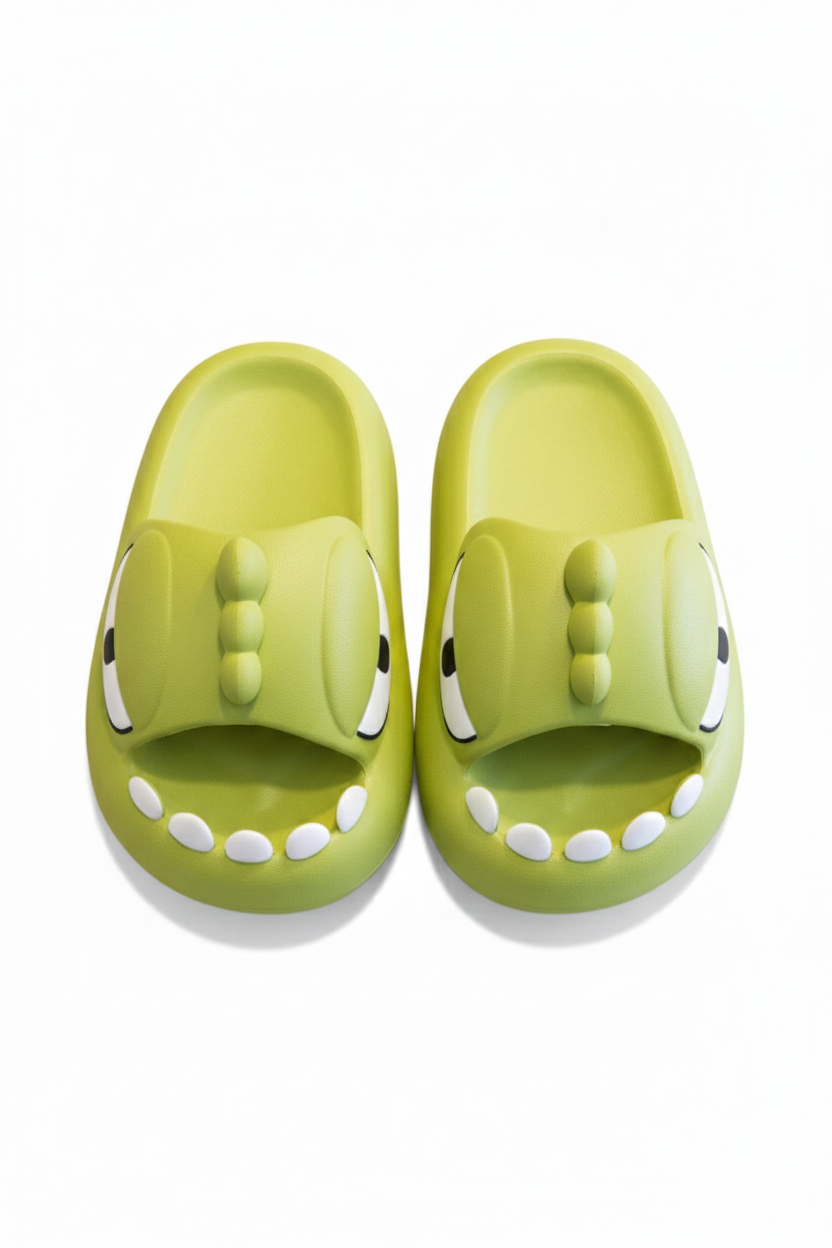 Chaussons enfant garçon kaki | Semelle Souple